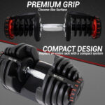Adjustable Selectorized Dumbbell Set (40kg) - Image 13