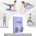 Foldable Pilates Board Reformer 24 in 1 Multifunctional Core Exercise Set Ab Trainer - Image 4
