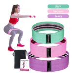 3 Set Fabric Resistance Bands